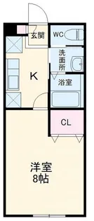 サラブレッド エクセル木更津【2階】の間取り