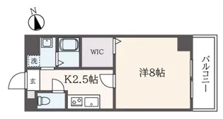 ベルフィーノ府中【2階】の間取り