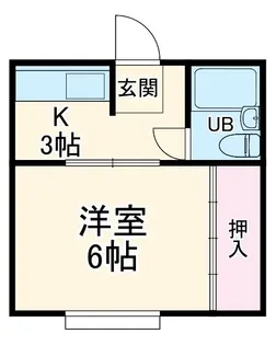 ホワイトビレッジ【1階】の間取り