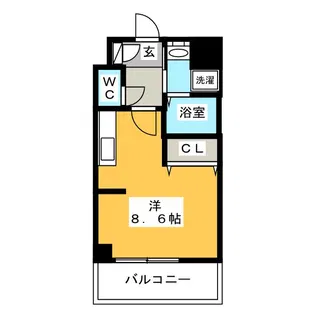パルティール金山【7階】の間取り