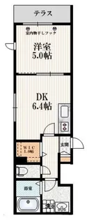 エクセルハイム【1階】の間取り