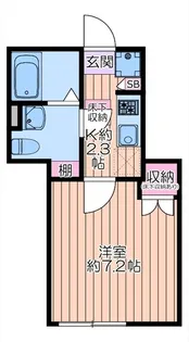 Wing Wood【1階】の間取り