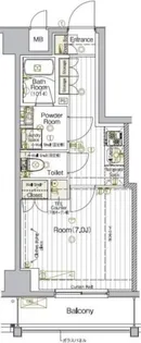 マキシヴ西新井【6階】の間取り