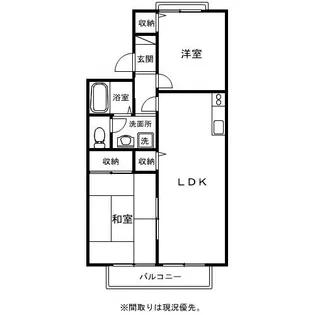 ネクシアガーデン【2階】の間取り