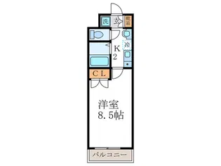 マンハイム西陣【3階】の間取り
