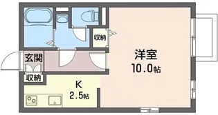 フォーローゼ【1階】の間取り
