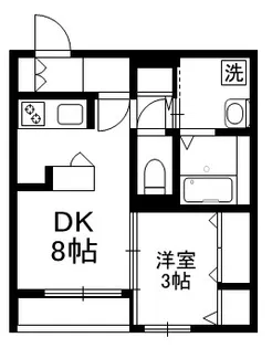 DUCATI要町【1階】の間取り