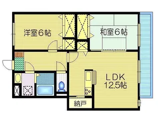 ボア・ソルテI【2階】の間取り