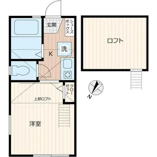 G・Aパーク戸部A棟【2階】の間取り
