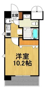 レジュールアッシュ尼崎駅前【3階】の間取り
