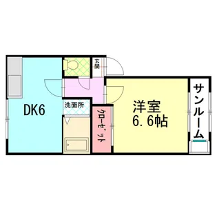 華葉I【1階】の間取り