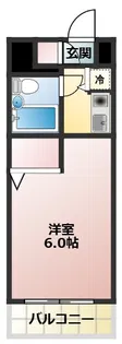 ジョイフル津田沼III【1階】の間取り