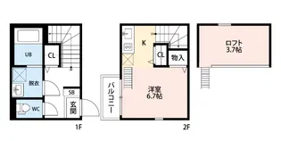 Primarrie【1階】の間取り