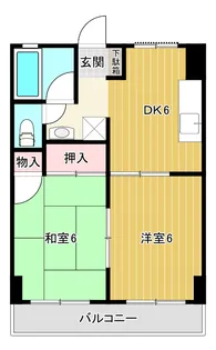 ドルミール寿【2階】の間取り