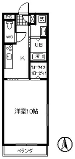 香川県高松市松縄町【マンション】の間取り