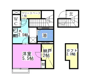 レオネクストKumagai【2階】の間取り