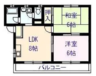 フェアモント【3階】の間取り