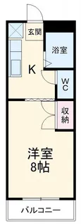 第7磯部コーポ【3階】の間取り