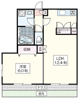 ドムス ウルラ【1階】の間取り