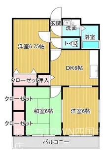 石川勉マンション【3階】の間取り