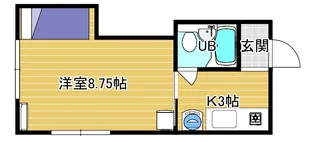 ハウスサニーヒルズ【1階】の間取り