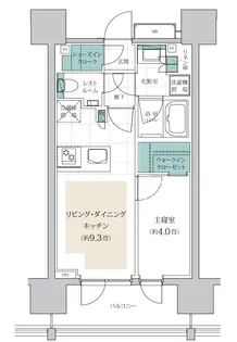 ピアース渋谷WEST【3階】の間取り