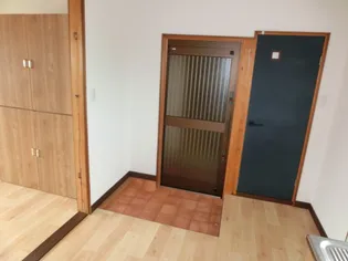 カルムハウスの玄関