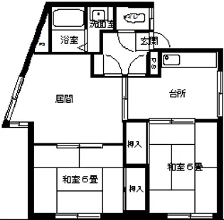 アビタシオンラタ【1階】の間取り