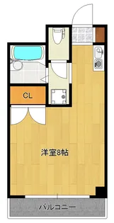 エース矢野ビル【5階】の間取り