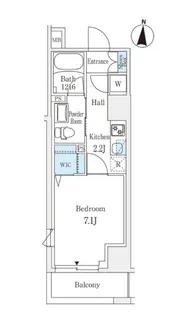 東京都練馬区豊玉北5【マンション】の間取り
