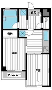 レスポワール【3階】の間取り