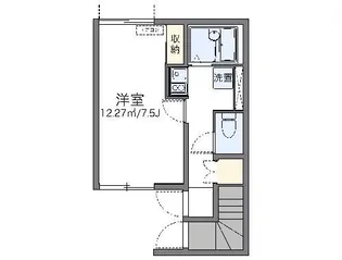 レオネクスト山下【1階】の間取り