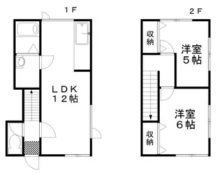 ハニーSAKUMAIIの間取り