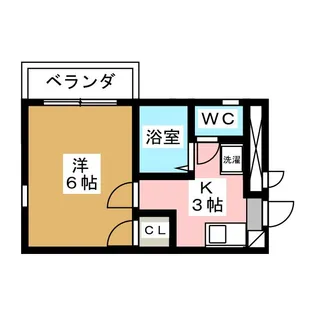 サンパティ犬山【3階】の間取り