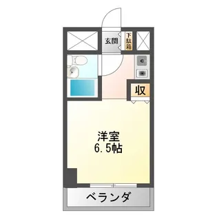 サバーブ・シティXIII【1階】の間取り