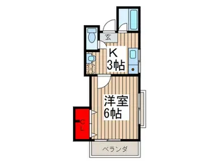 サウスパティオ【2階】の間取り