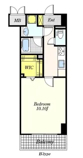 Address(アドレス)一之江【4階】の間取り