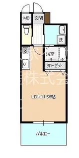 GRAND WISTERIA【4階】の間取り