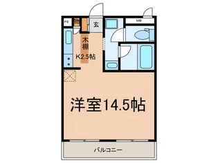 シャンボール恵比寿【6階】の間取り
