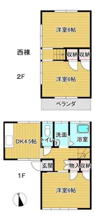 愛知県尾張旭市緑町緑ケ丘【一戸建】の間取り