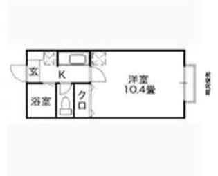 ブライトリー88 VII【1階】の間取り