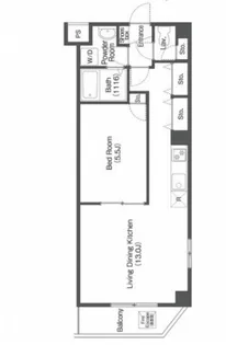 KENEDIX千葉中央【4階】の間取り