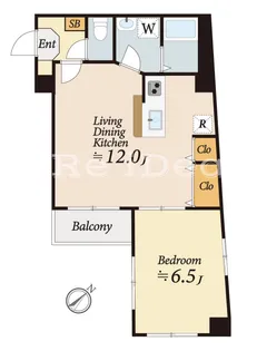 KENEDIX千葉中央【4階】の間取り