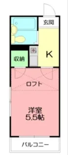 ピュアタウン落合【2階】の間取り