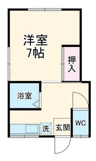 田中ハイツ【2階】の間取り