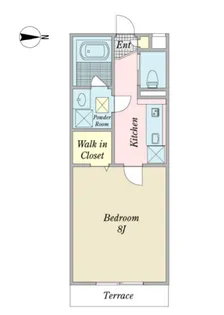 ChummyHouse【1階】の間取り