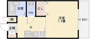 サニーハイム【2階】の間取り