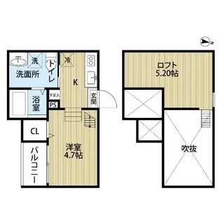 Solea(ソレア)【1階】の間取り
