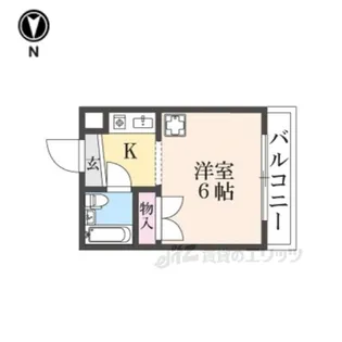 ジュネス神殿【3階】の間取り