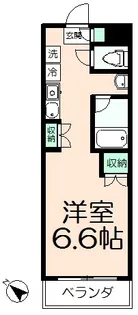 いぶきドミトリー【1階】の間取り